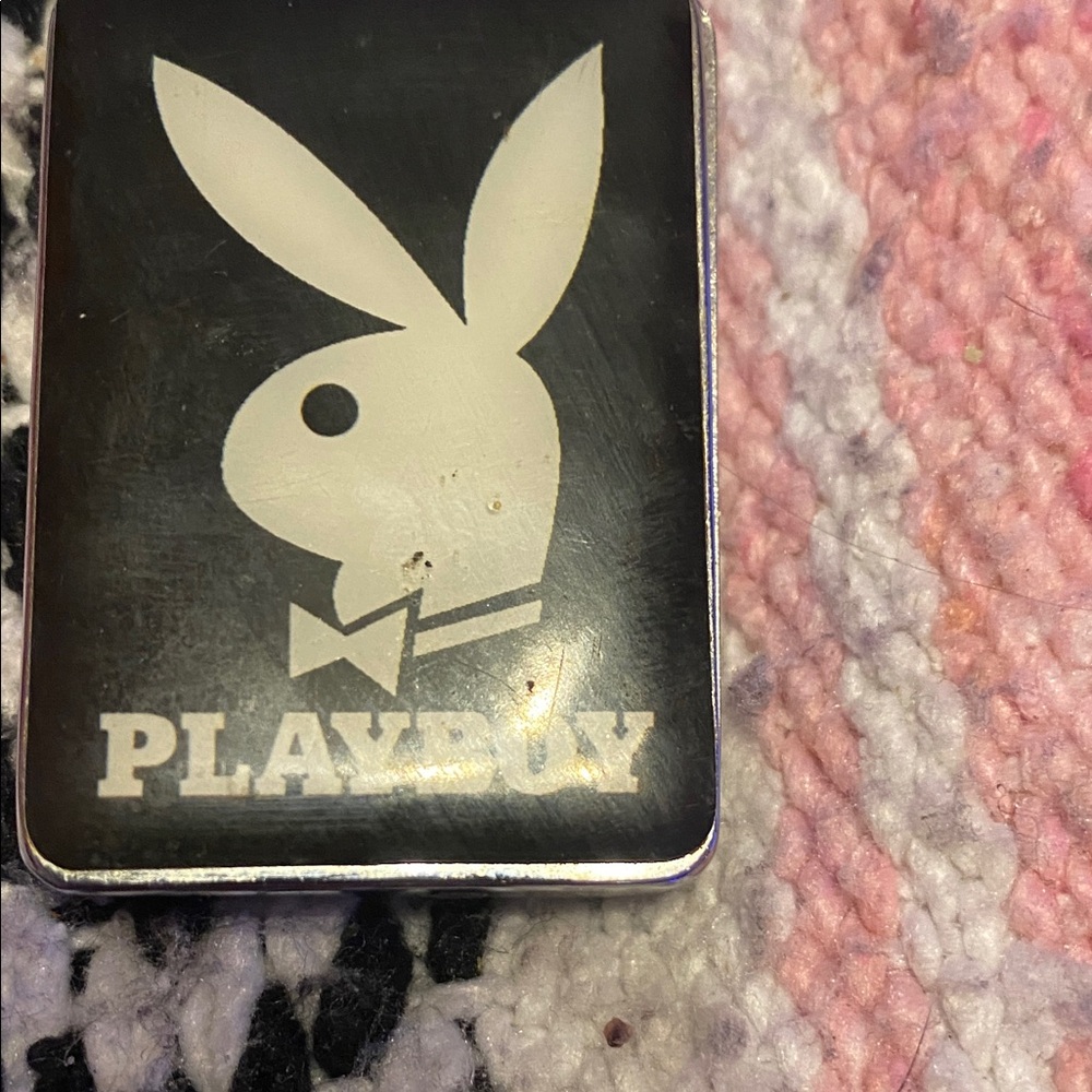 PLAYBOY Monochrome Logo Lighter